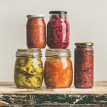 Alimentos fermentados en la cocina tradicional