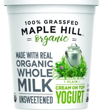 Yogur sin azúcar o kéfir sin azúcar