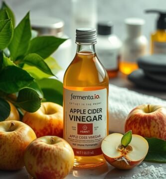 Cuidado de la piel con vinagre de manzana