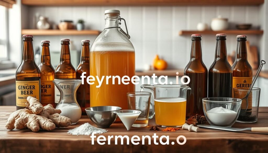 Equipo para elaborar cerveza de jengibre Equipo para elaborar cerveza de jengibre