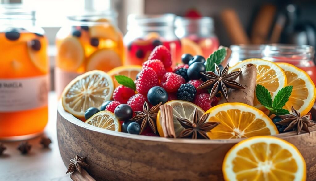Frutas y especias para kombucha Frutas y especias para kombucha
