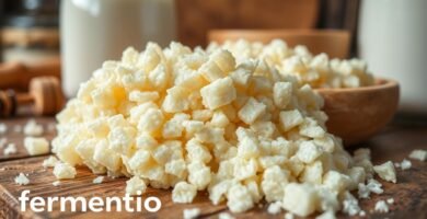 Gránulos de kéfir