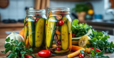Pepinillos fermentados