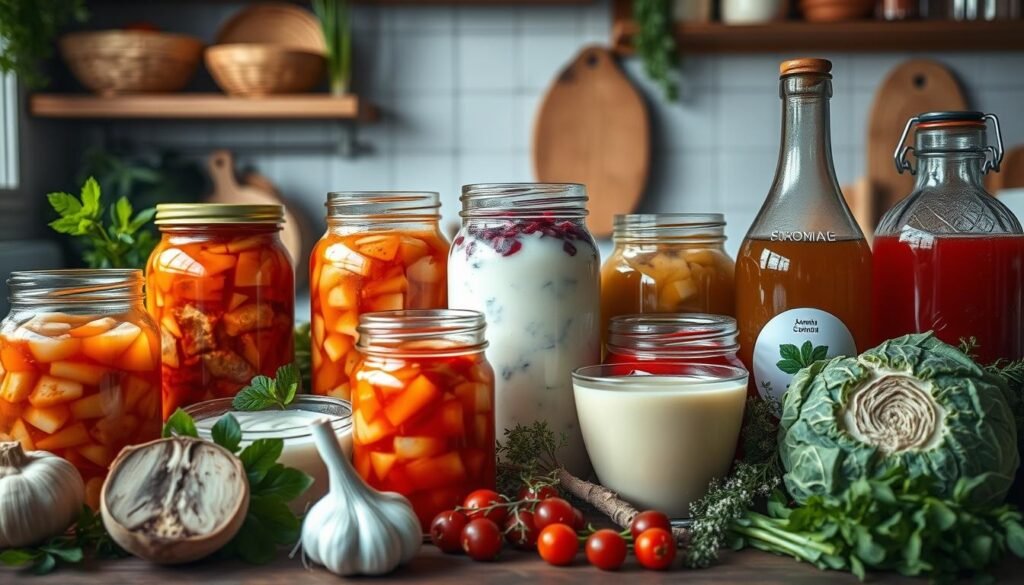 Probióticos en alimentos fermentados