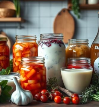 Probióticos en alimentos fermentados