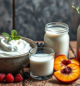 leche fermentada y yogur: propiedades nutricionales