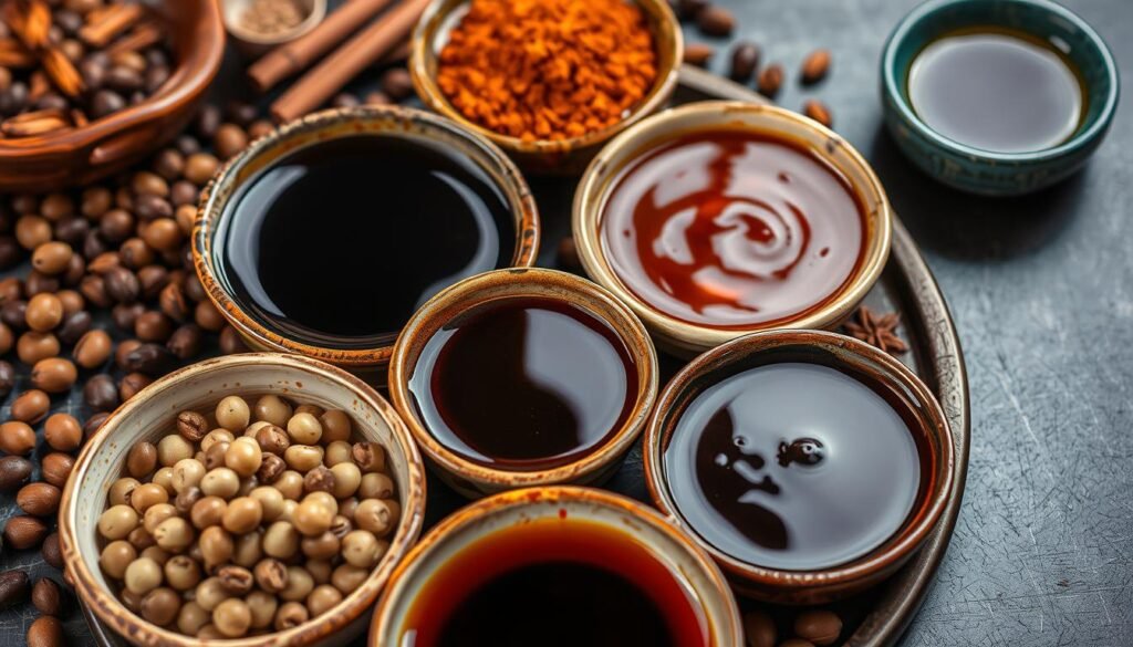 tipos de salsa de soja