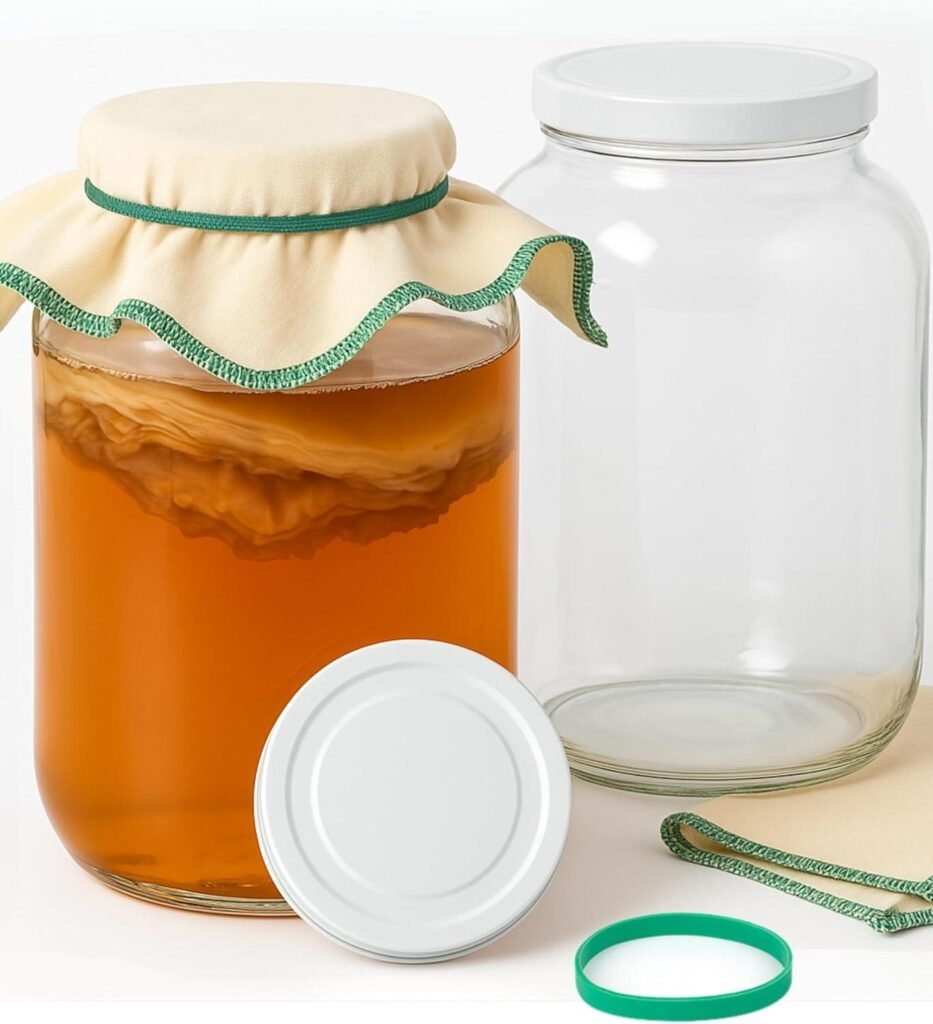 Los Mejores Tarros de Cristal para Fermentación y Conservas