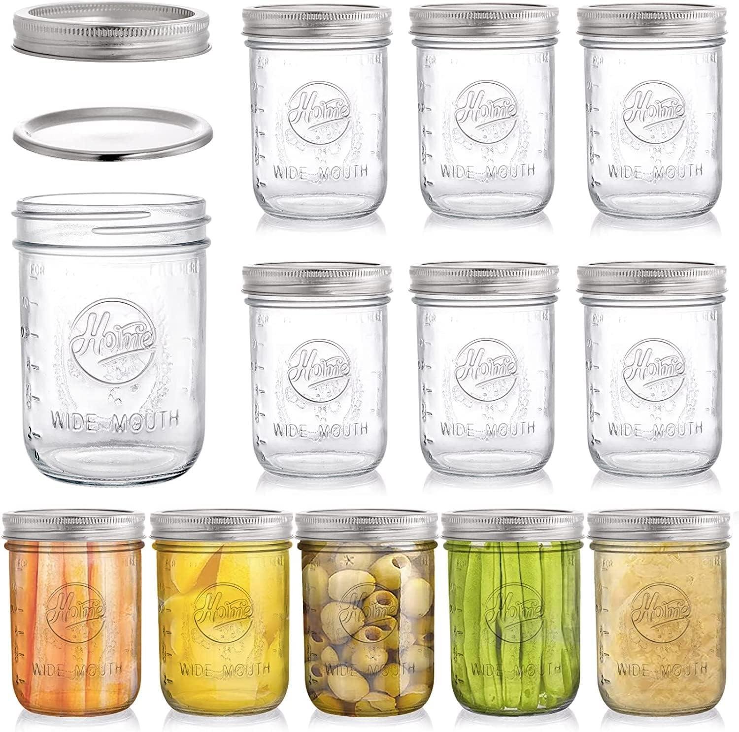 Los Mejores Tarros de Cristal para Fermentación y Conservas