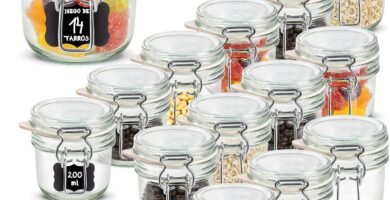 Los Mejores Tarros de Cristal para Almacenamiento de Alimentos